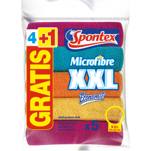 Spontex Microfibre Economic XXL 4+1ks.