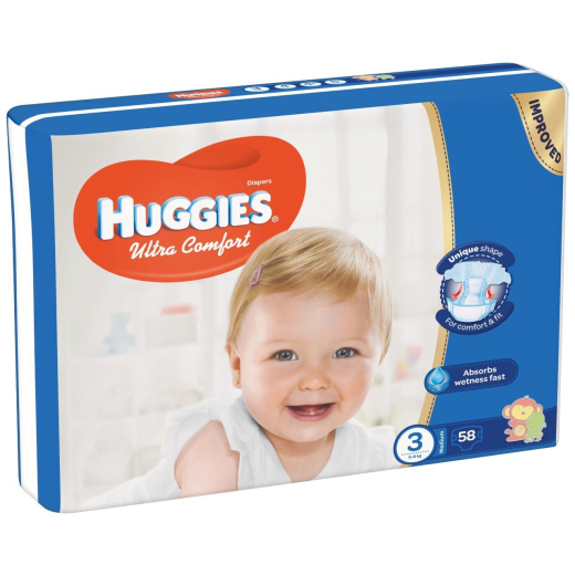 HUGGIES® Ultra Comfort 3 (58) 