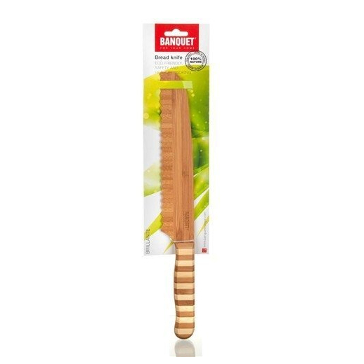 Bambusový nůž na chléb 20 cm Brillante 
