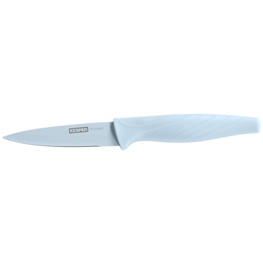 Loupací nůž na ovoce a zeleninu, modrý 8,5 cm 