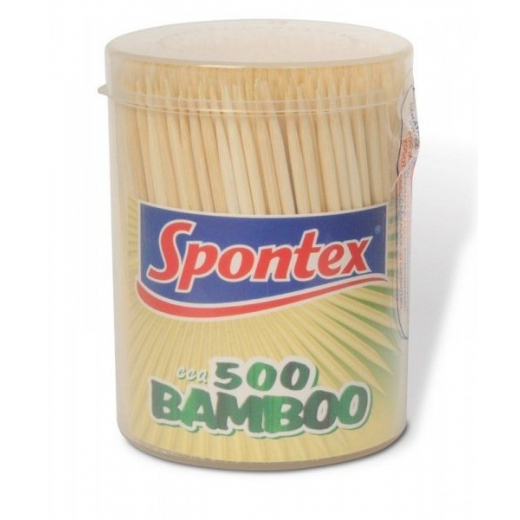 Spontex Párátka bambusová 500 ks 