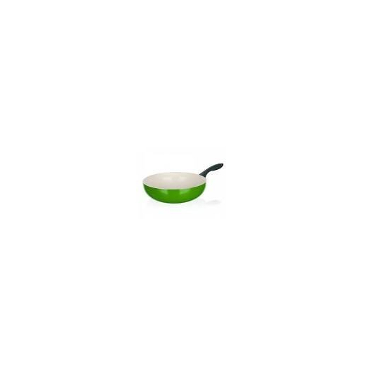 Pánev WOK 28 cm zelená Natura Ceramia Verde 
