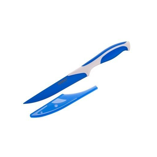 Praktický nůž 5&#039;&#039;,12,5cm,23,5cm + pouzdro na čepel SYMBIO NEW, barva modrá 