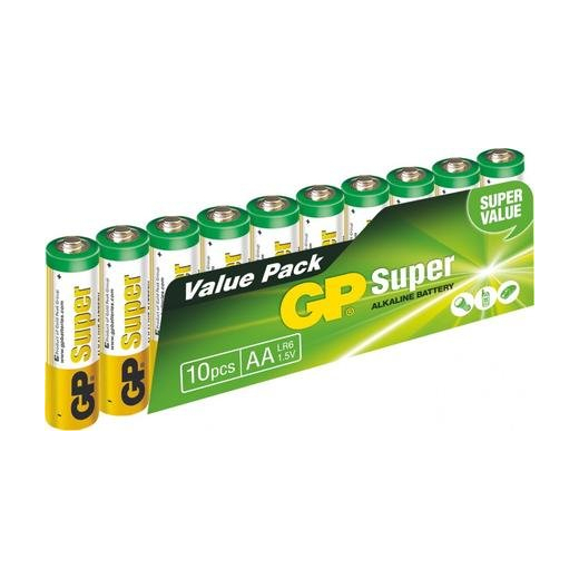 Baterie GP Super Alkaline AA 10ks 