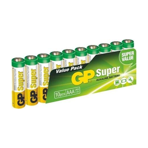 Baterie GP Super Alkaline AAA 10ks 