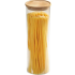 Kesper, Skleněná dóza s bambusovým víkem a kovovým uzávěrem, 1800 ml