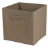 DOCHTMANN Box do kallaxu, úložný box textilní, hnědý 31x31x31cm