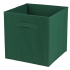 DOCHTMANN Box do kallaxu, úložný box textilní, tmavě zelený 31x31x31cm