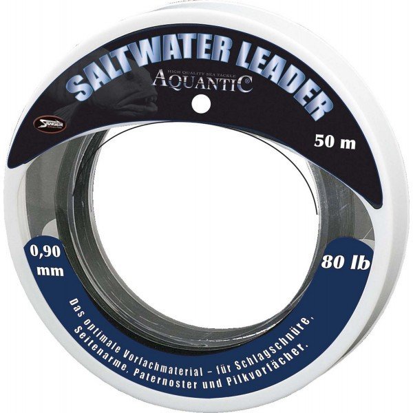 Aquantic - Vlasec Saltwater Leader 1mm 9lbs 50m
