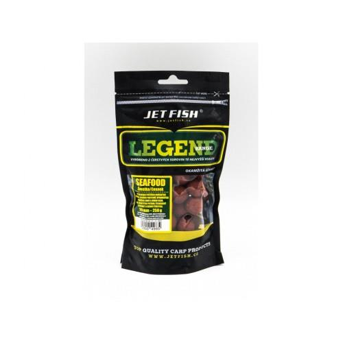 Jet Fish - Boilie Legend Range Seafood + Švestka/Česnek 20mm 250g