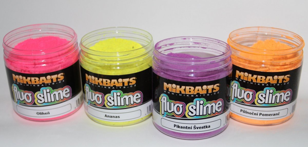 Mikbaits - Fluo slime obalovací Dip Ananas N-BA 100g