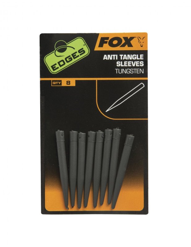 FOX - Převlek Anti-tangle Sleeve Standard 8ks Tungsten