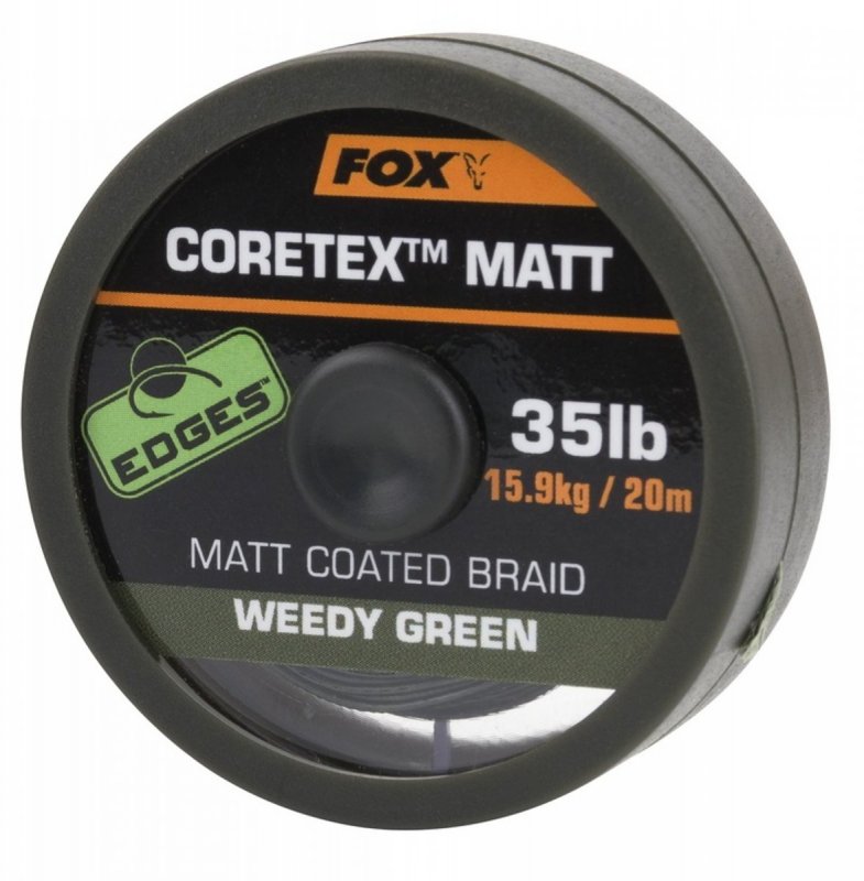 FOX - Šňůra Coretex Matt 25lb 20m Weedy Green