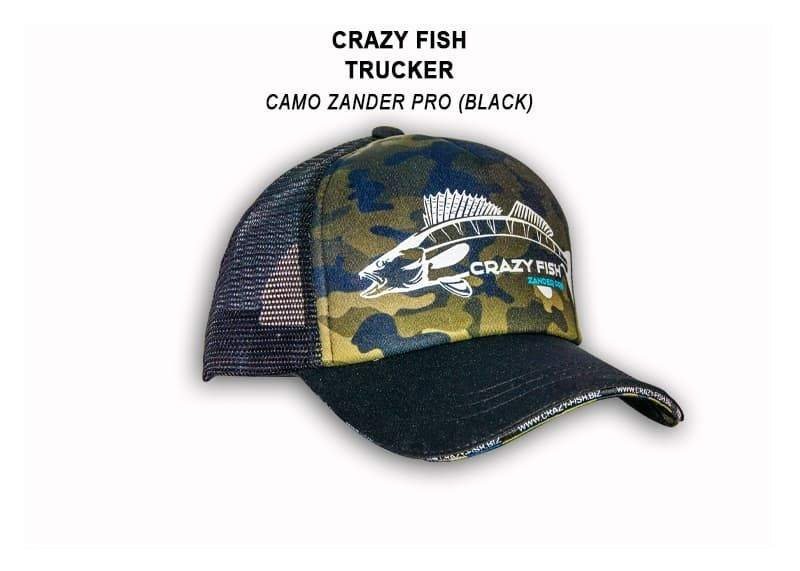 Crazy Fish - Čepice Crazy Fish Zander Pro Black
