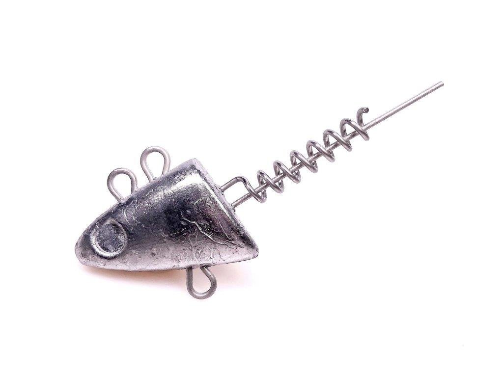 Smart Artic Fox - Zavrtávací jigová rybí hlava Screw Fish Head Natural 150g