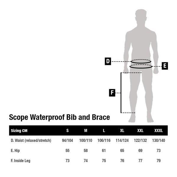 Nash - Kalhoty Nepromokavé s laclem Scope Waterproof Bib and Brace XL