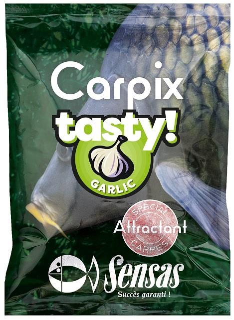 Sensas - Posilovač Powder Carp Tasty Garlic ( česnek) 300g