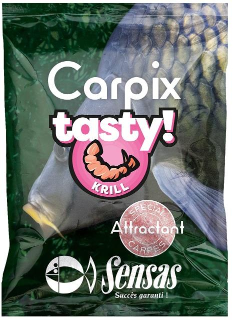 Sensas - Posilovač Powder Carp Tasty Krill (krill) 300g