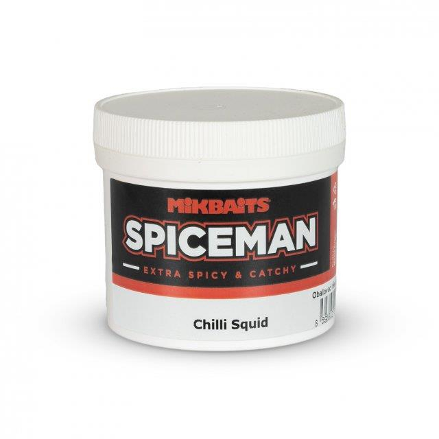 Mikbaits - Těsto Spiceman 200g - Chilli Squid