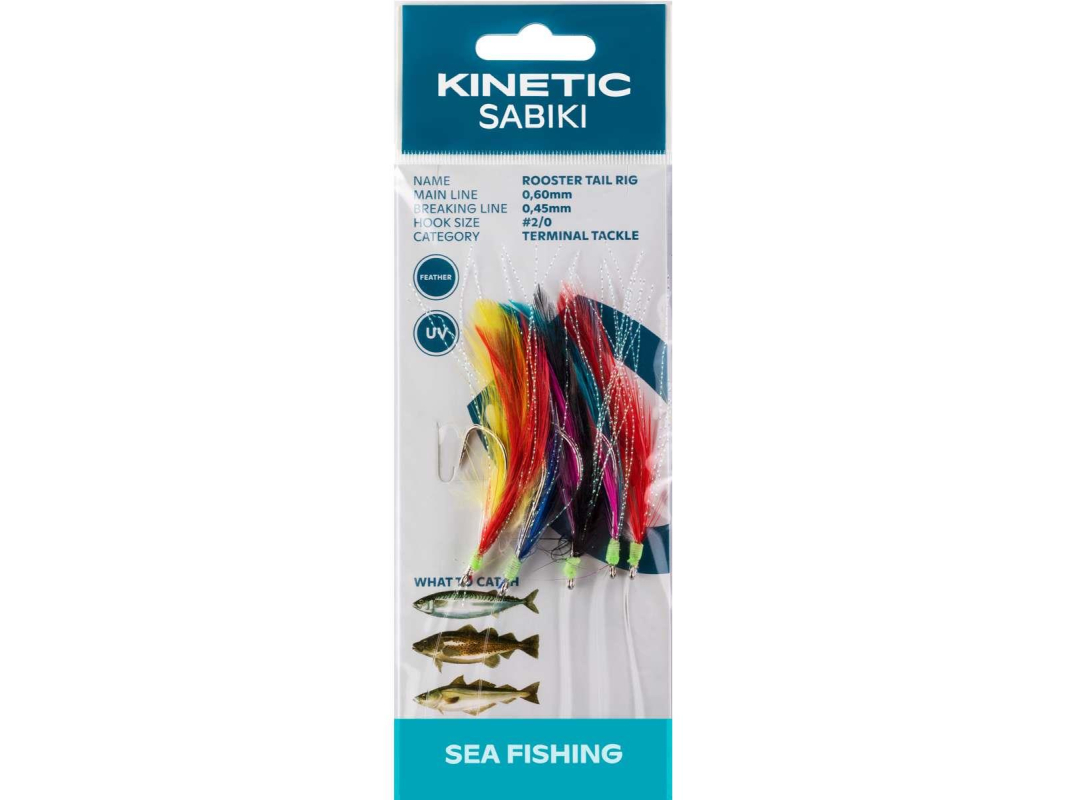 Kinetic - Návazec Sabiki Rooster Vícebarevné