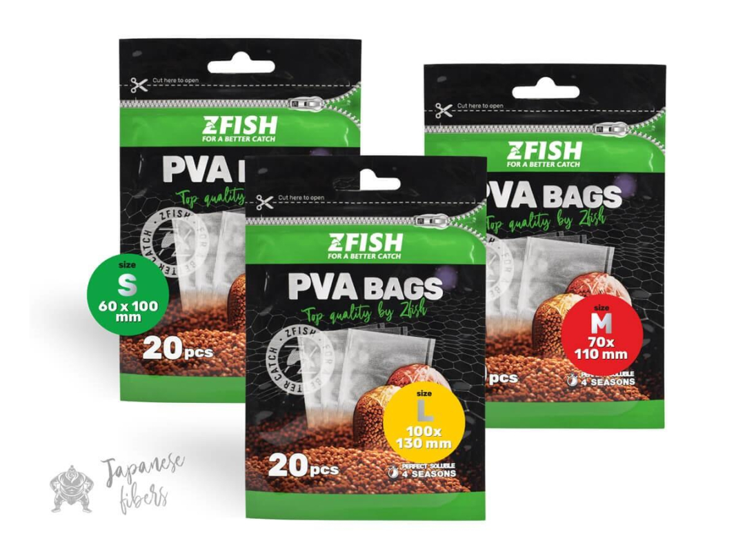 Zfish - PVA Sáčky PVA Bags 20ks vel. M 7 x11cm