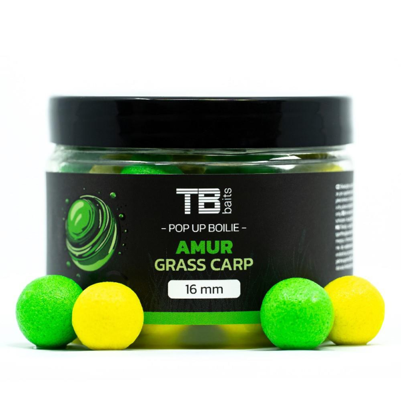 TB Baits - Plovoucí boilie Pop-Up Amur + NHDC 50g 16mm