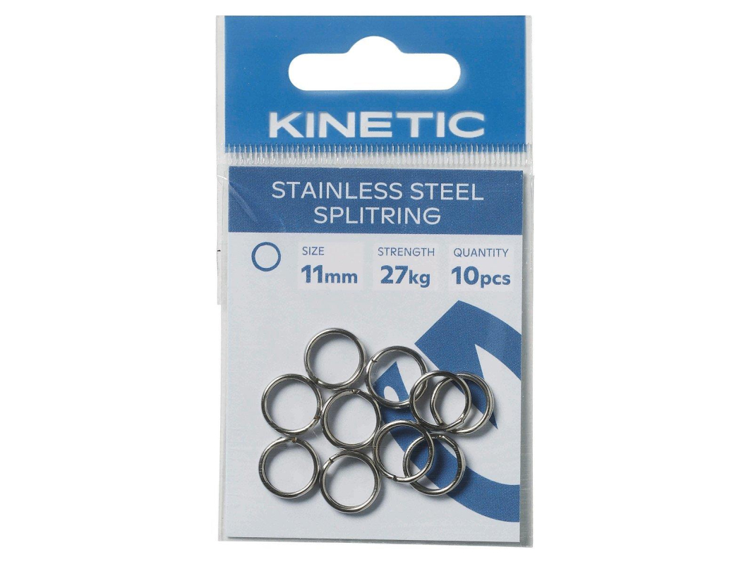 Kinetic - Kroužky z nerezové oceli 9mm 3g 10ks
