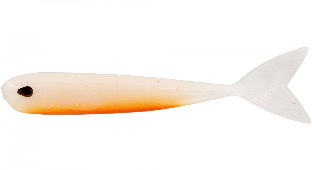 Westin - Gumová nástraha MegaTeez 9cm Orange Snow 6ks