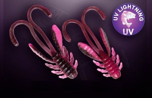 Crazy Fish - Gumová nástraha Allure 4cm Pink Provoker (23D) 8ks