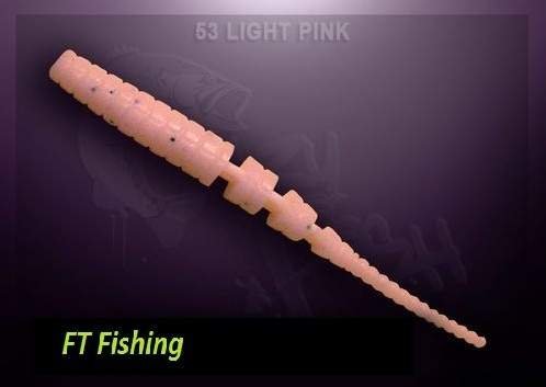 Crazy Fish - Gumová nástraha Polaris 4,5cm White pink (53) 8ks