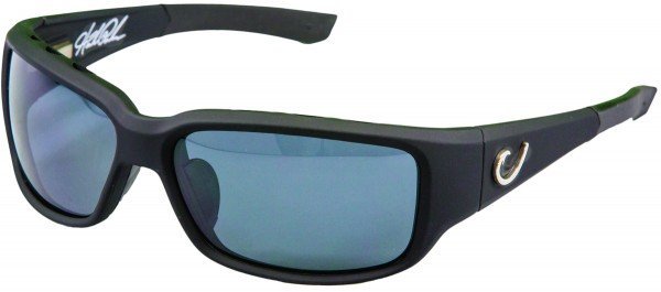 Mustad - Brýle HP Polarized Sunglasses Black Vented Frame + Smoke Lens