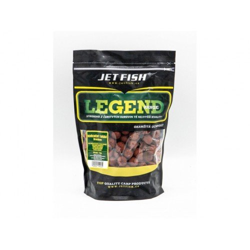Jet Fish - Boilie Legend Range Kořeněný tuňák + Broskev 20mm 1kg
