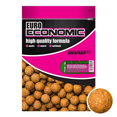 LK Baits - Boilie Euro Economic Amur Special Spice Shrimp 18mm 1kg