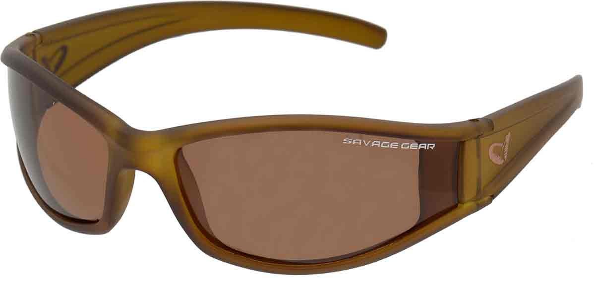 Savage Gear - Brýle Slim Shades Floating Polarized Sunglasses Dark Grey