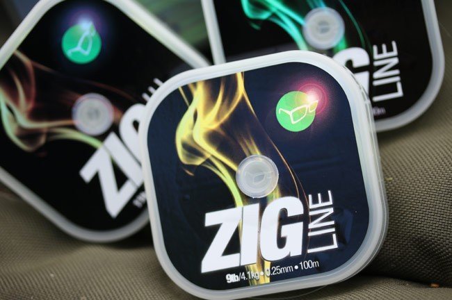 Korda - Vlasec Zig Line 0,22mm 7lb 100m