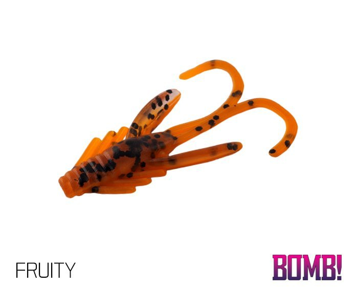Delphin - Gumová nástraha BOMB! Nympha 2,5cm Fruity 10ks