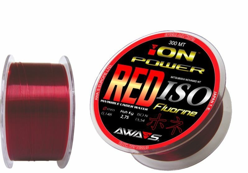 AWA-S - Vlasec Ion Power Red ISO Fluorine 0,309mm 11,95kg 300m