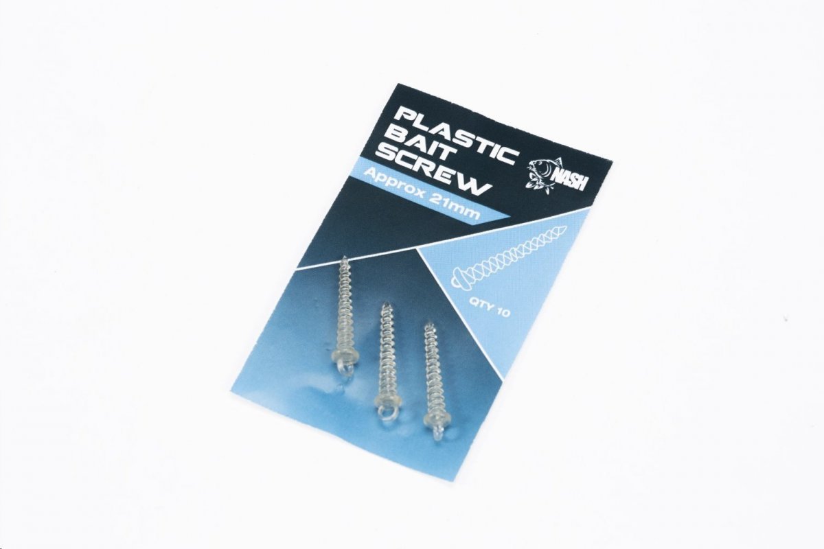 Nash - Úchyt Bait Screw Plastic 21mm 10ks
