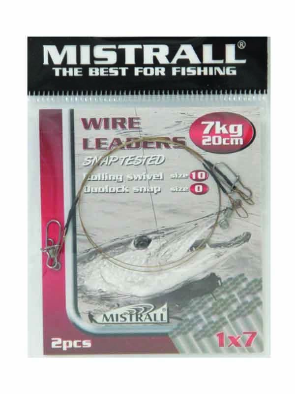 Mistrall - Lanko Power Steel Flex 1x7 7kg 20cm 2ks