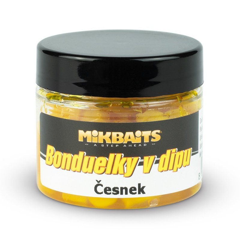 Mikbaits - Bonduelky v dipu Česnek 50ml
