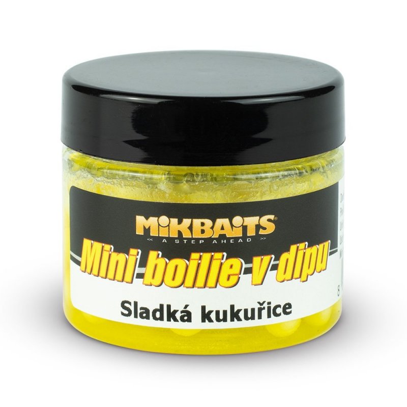 Mikbaits - Mini boilie v dipu Sladká kukuřice 50ml