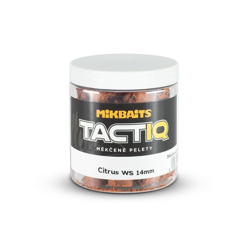 Mikbaits - TactiQ měkčené pelety Citrus WS 14mm 250ml