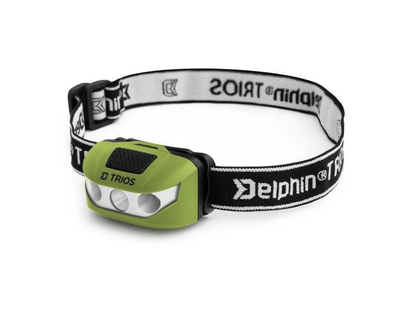 Delphin - Čelová lampa Trios