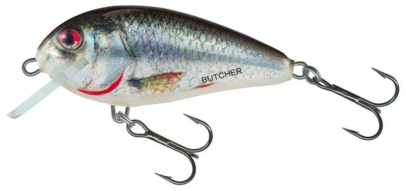 Salmo - Wobler Salmo Butcher Sinking Holographic Real Dace 5cm 7g