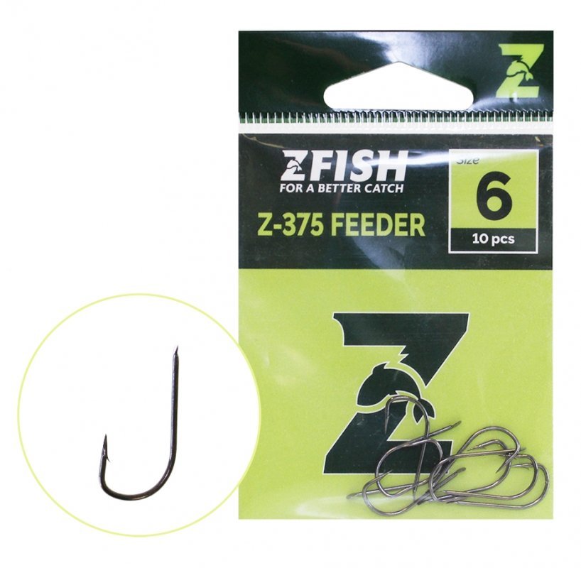 Zfish - Háček Feeder Hooks Z-375 Velikost 10 10ks