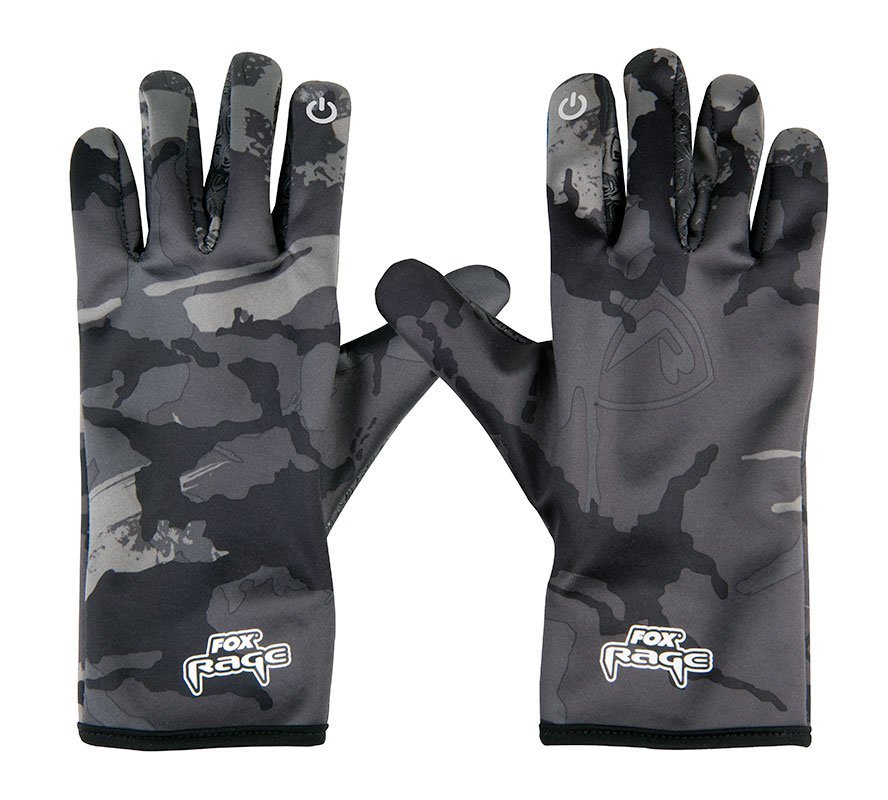 FOX Rage - Rukavice Thermal Camo Gloves Velikost XL