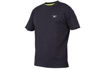 FOX Matrix - Tričko Minimal Black Marl T-Shirt Velikost XL