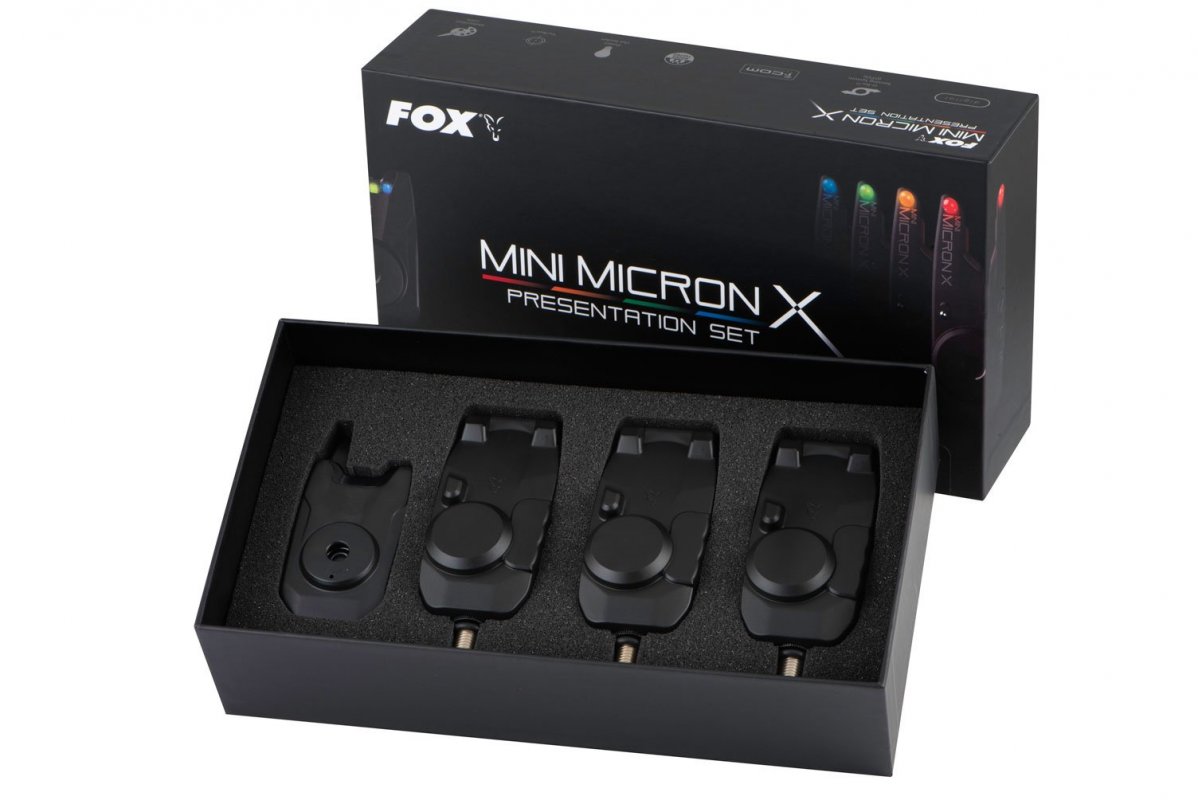 FOX - Sada hlásičů Mini Micron X 3 rod set 3+1