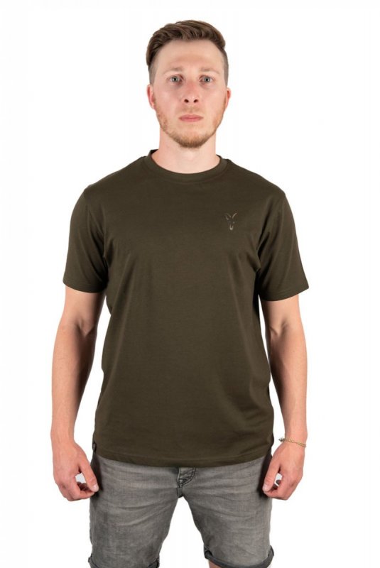 FOX - Tričko Khaki T-Shirt Velikost M