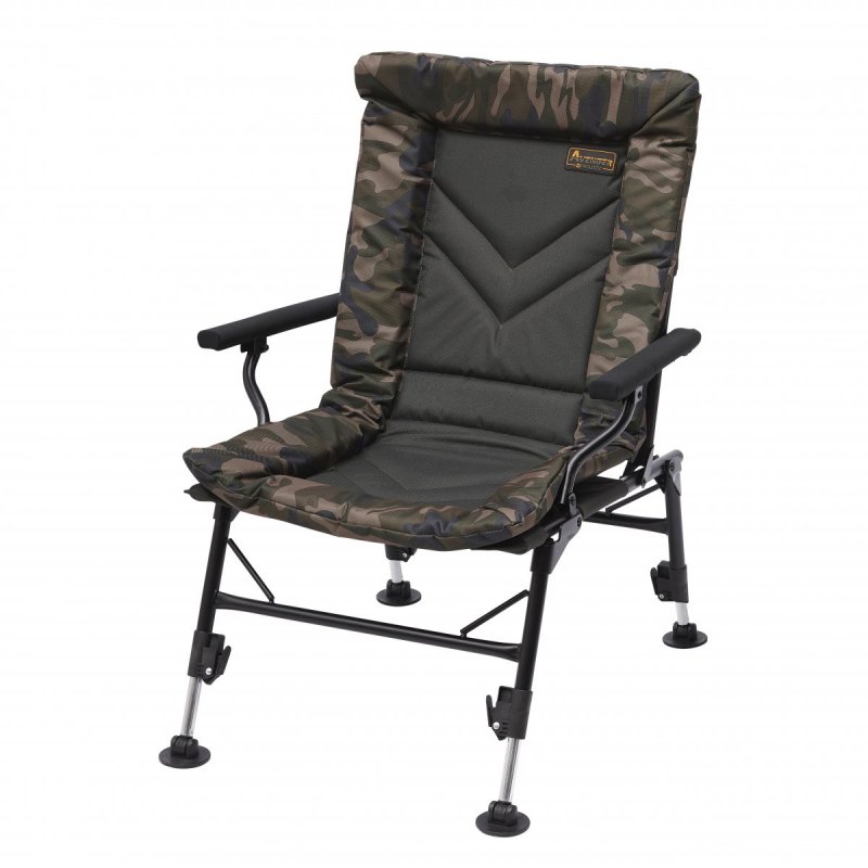 Prologic - Křeslo Avenger Comfort Camo Chair W/Armrests & Covers